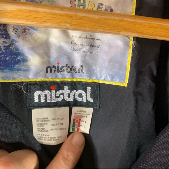Mistral 90s multicolor ski jacket - Picture 9 of 9